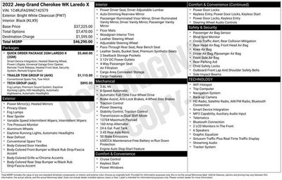 2022 Jeep Grand Cherokee WK Laredo X 4x4