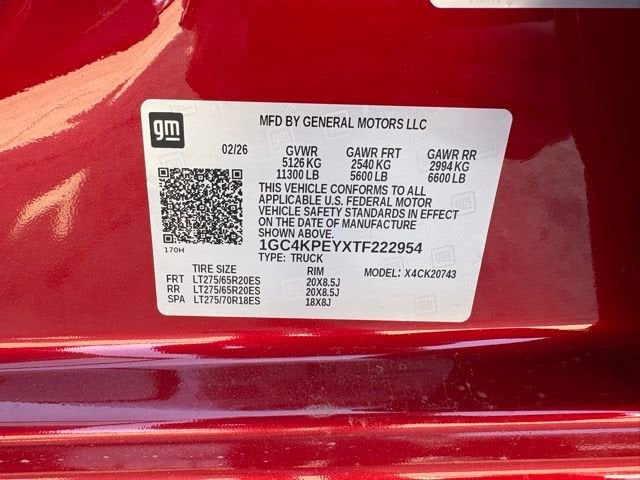 2026 Chevrolet Silverado 2500 HD LTZ