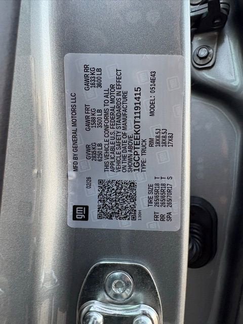 2026 Chevrolet Colorado Trail Boss