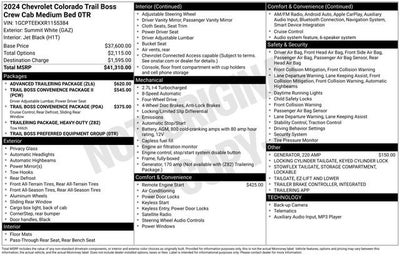2024 Chevrolet Colorado Trail Boss
