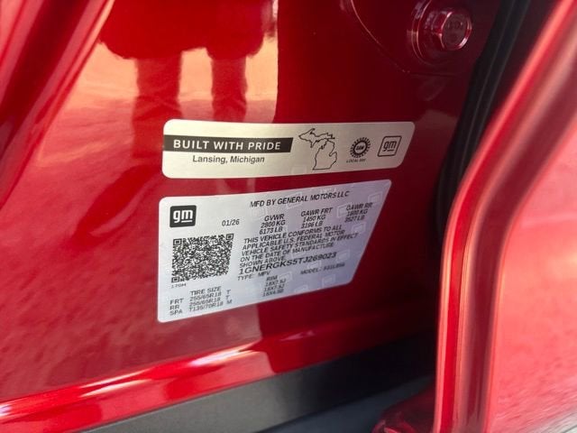 2026 Chevrolet Traverse LT