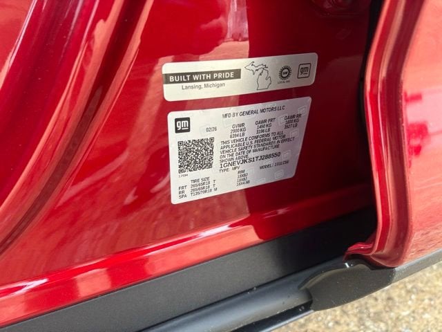 2026 Chevrolet Traverse Z71