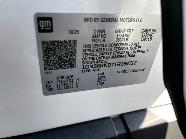 2026 Chevrolet Tahoe RST