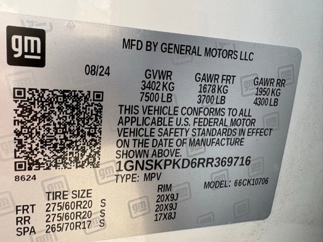 2024 Chevrolet Tahoe Z71