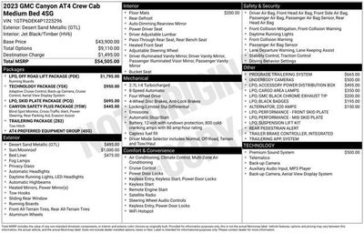 2023 GMC Canyon AT4