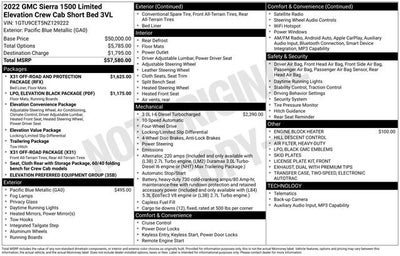 2022 GMC Sierra 1500 Limited Elevation
