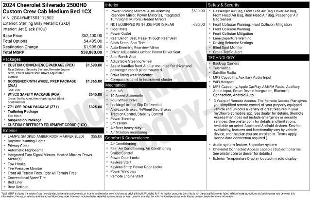 2024 Chevrolet Silverado 2500 HD Custom