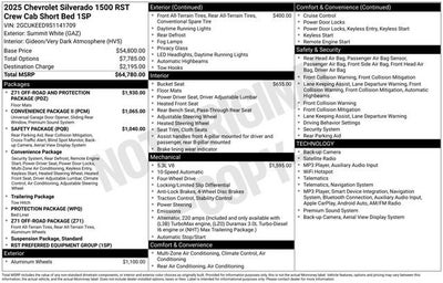2025 Chevrolet Silverado 1500 RST