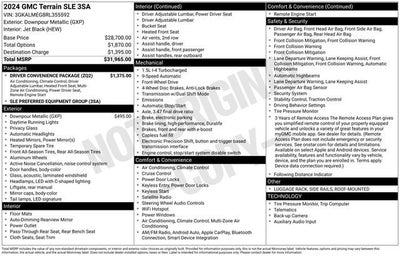 2024 GMC Terrain SLE
