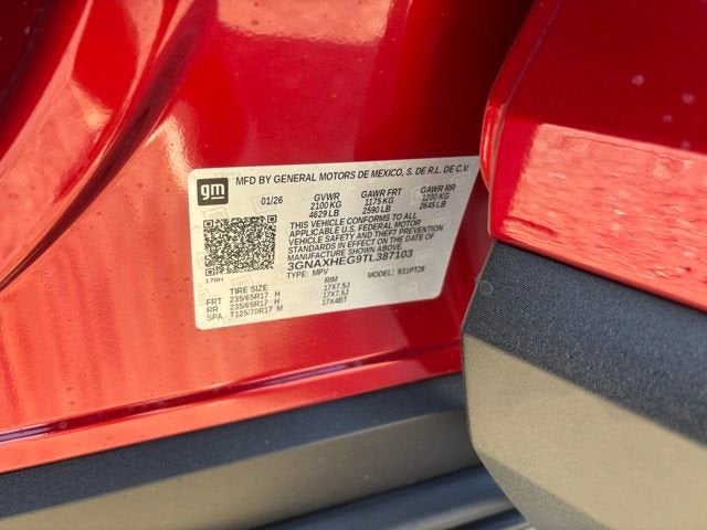 2026 Chevrolet Equinox LT