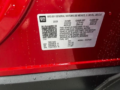 2026 Chevrolet Equinox RS