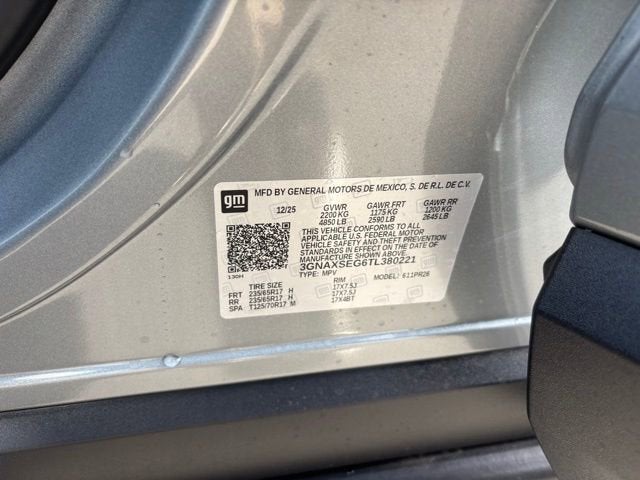 2026 Chevrolet Equinox RS