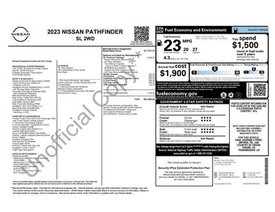 2023 Nissan Pathfinder SL FWD