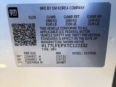 2026 Chevrolet Trax LS