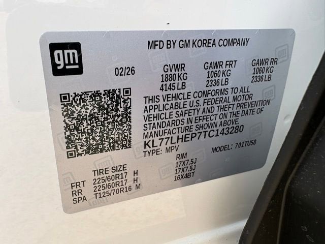 2026 Chevrolet Trax LT