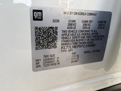 2026 Chevrolet Trax LT