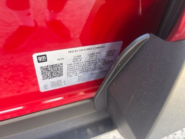 2026 Chevrolet Trax 2RS
