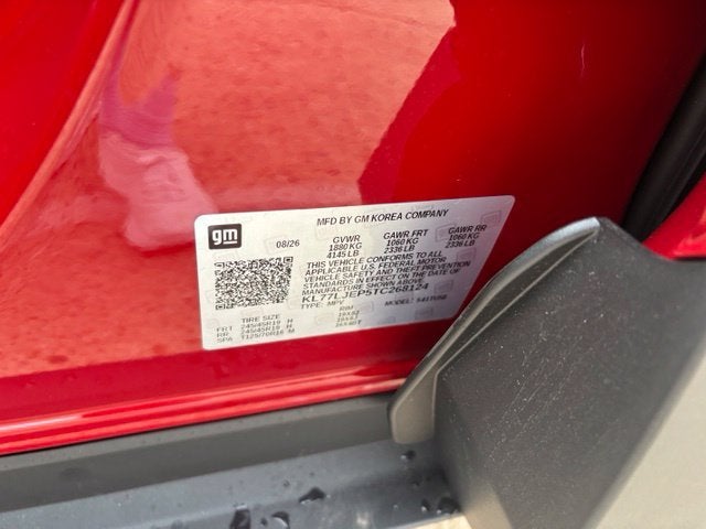 2026 Chevrolet Trax 2RS