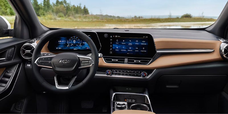 Chevrolet SUV interior dashboard display
