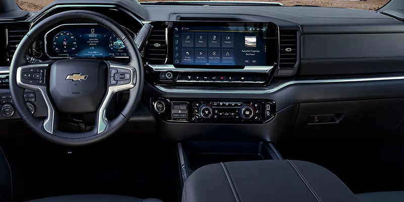 The interior of the 2026 Chevrolet Silverado 2500 HD in Benton, AR