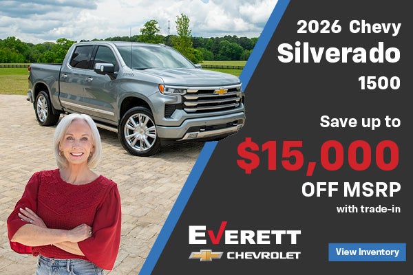 May Special Offers at Everett Chevrolet