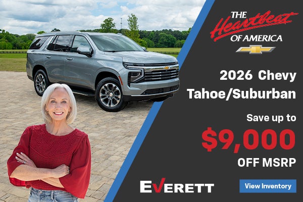 2026 Chevrolet Tahoe/Suburban