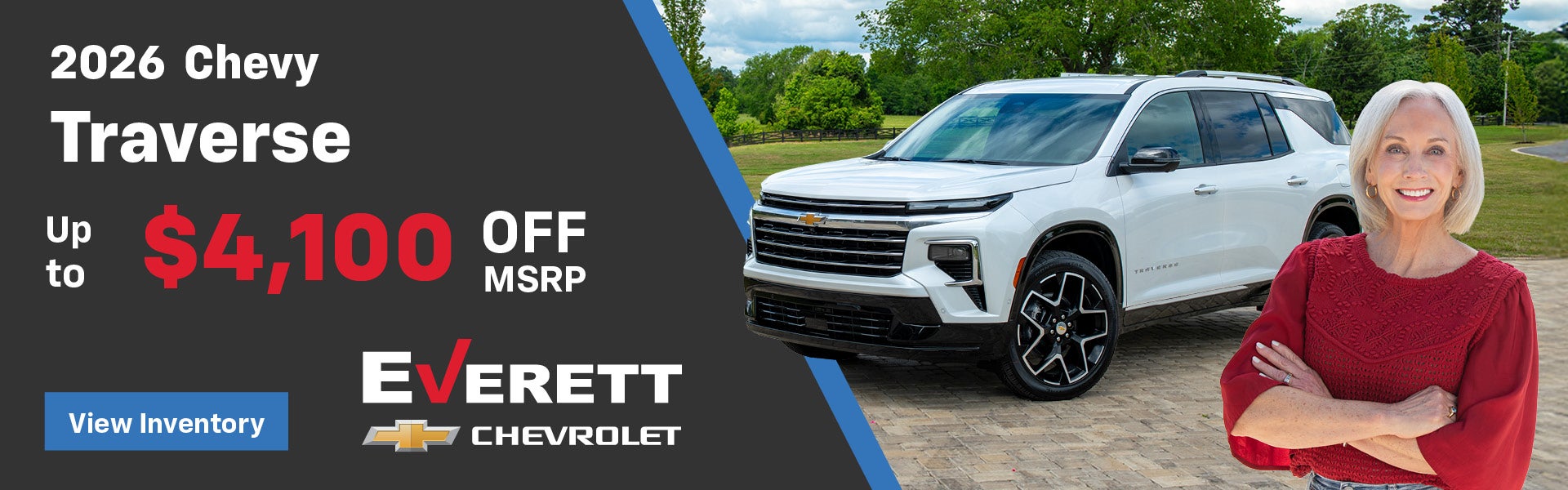 2026 Chevy Traverse Special