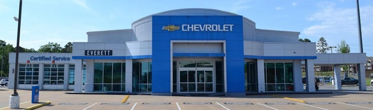 Everett Chevrolet dealership exterior in Benton AR